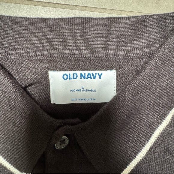 Old Navy Sweater-Knit Polo. Men’s Large. - Picture 5 of 5